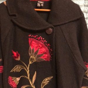 Covelo of California beautiful boiled wool coat